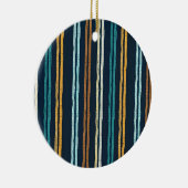 Abstract patroon van verticale lijnen keramisch ornament (Rechts)