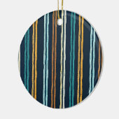 Abstract patroon van verticale lijnen keramisch ornament (Links)