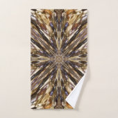 Abstract patroon van zaadkralen bad handdoek (Handdoek)