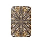 Abstract patroon van zaadkralen badmat (Voorkant Verticaal)