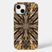 Abstract patroon van zaadkralen Case-Mate iPhone case (Achterkant)