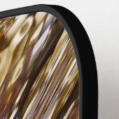 Abstract patroon van zaadkralen pickleball paddle (Links Detail)