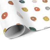 Abstract patroon verven cadeaupapier (Rol Hoek)