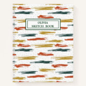 Abstract patroon verven notitieboek (Voorkant)