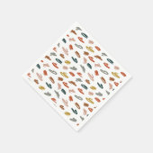 Abstract patroon verven servet (Hoek)