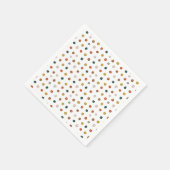 Abstract patroon verven servet (Hoek)