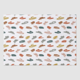 Abstract patroon verven tissuepapier