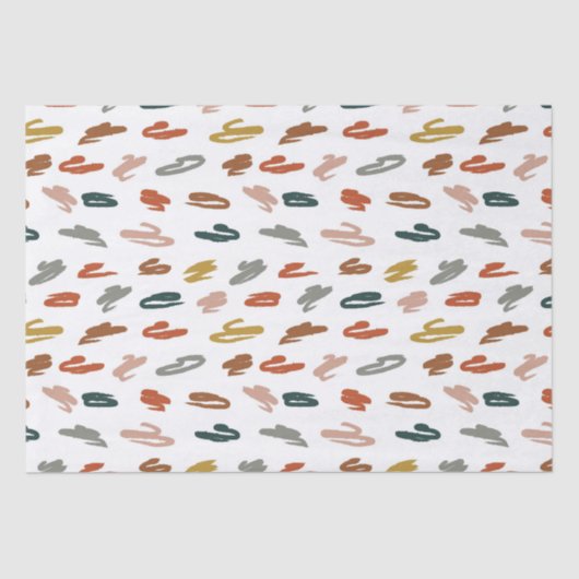 Abstract patroon verven tissuepapier (Voorkant)