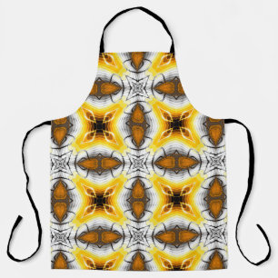 Abstract patroon. Vierkante ornamentegarens Schort
