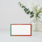 abstract patroon. visitekaartje (Staand voorkant)