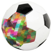 Abstract patroon voetbal (Drie kwart)