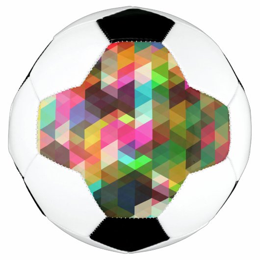 Abstract patroon voetbal (Voorkant)
