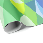 Abstract patroon voor geometrische regenboogstaafp cadeaupapier (Rol Hoek)