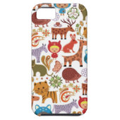 Abstract patroon voor kinderen en dieren Case-Mate iPhone case (Achterkant)
