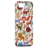 Abstract patroon voor kinderen en dieren Case-Mate iPhone case (Back/Rechts)