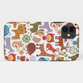 Abstract patroon voor kinderen en dieren Case-Mate iPhone case (Achterkant (horizontaal))