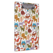 Abstract patroon voor kinderen en dieren klembord (Rechts)