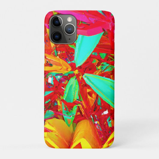 Abstract patroon voor levendige kleuren Case-Mate iPhone case (Achterkant)
