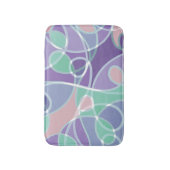 Abstract patroon voor moderne ontwerper badmat (Voorkant Verticaal)