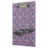 Abstract patroon voor moderne vormgeving klembord (Links)