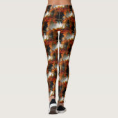 Abstract patroon voor verlichting en kleuren leggings (Achterkant)