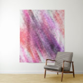 Abstract patroon wandkleed (In situ)