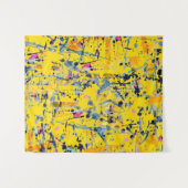 Abstract patroon wandkleed (Voorkant (horizontaal))