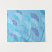Abstract patroon wandkleed (Voorkant (horizontaal))