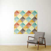 Abstract patroon wandkleed (In situ)