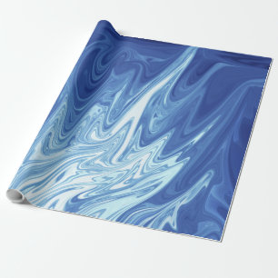 abstract patroon waterverf cadeaupapier
