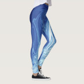 abstract patroon waterverf leggings (Rechts)