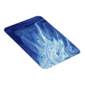 abstract patroon waterverf magneet (Rechterzijde)