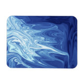 abstract patroon waterverf magneet (Horizontaal)