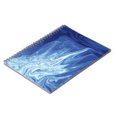 abstract patroon waterverf notitieboek (Linkerzijde)