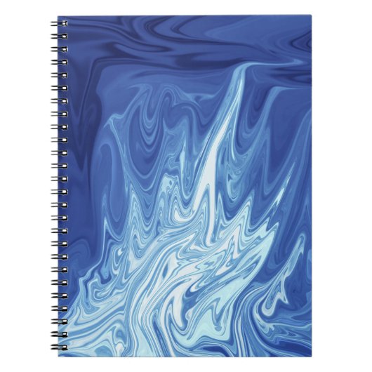 abstract patroon waterverf notitieboek (Voorkant)