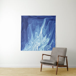 abstract patroon waterverf wandkleed