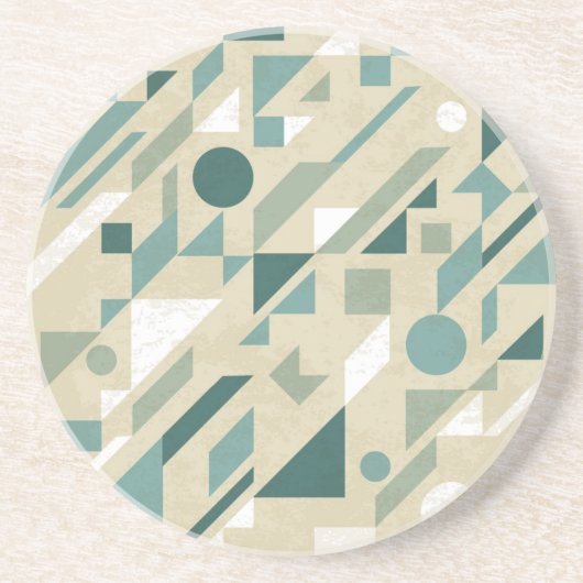 Abstract patroon zandsteen onderzetter (Voorkant)