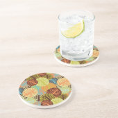 Abstract patroon zandsteen onderzetter (Zijkant)