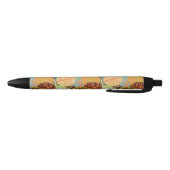 Abstract patroon zwarte inkt pen (Bodem)