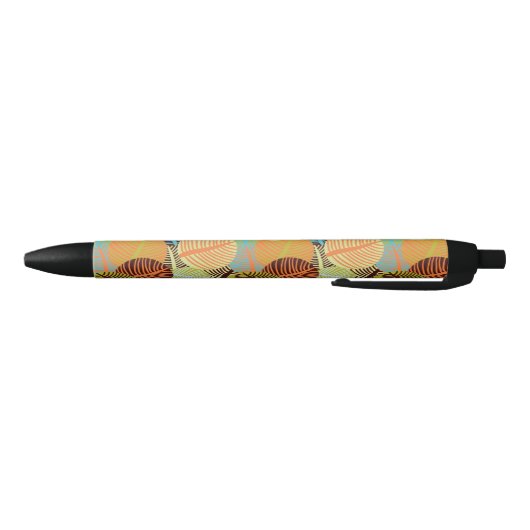 Abstract patroon zwarte inkt pen (Bodem)