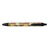 Abstract patroon zwarte inkt pen (Achterkant)