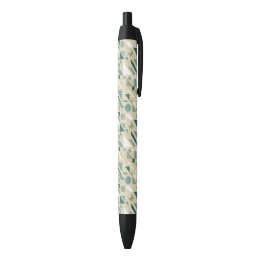 Abstract patroon zwarte inkt pen (Achterkant (Verticaal))