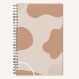 Abstract patroondagboek voor aantekeningen en plan notitieboek