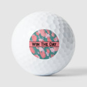 Abstract patroonkleurig golfballen (Voorkant)