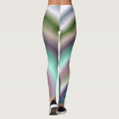 Abstract patroonkunst leggings (Achterkant)