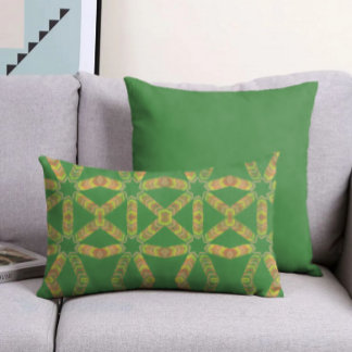 Abstract patroonkussen kussen