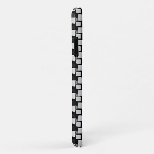 Abstract patroonontwerp 1201 - Iphone Case (Achterkant/rechts)