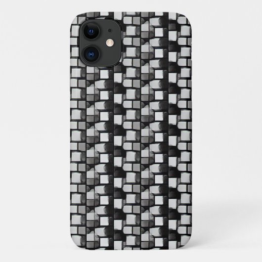 Abstract patroonontwerp 1201 - Iphone Case (Achterkant)