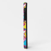 Abstract patroonontwerp 1202 - iPhone Case (Achterkant/links)