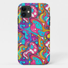 Abstract patroonontwerp 1202 - iPhone Case